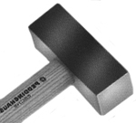 Peddinghaus 2000 g Stone Mason Hammer with Plain Faces