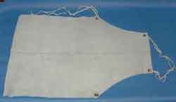 Small Leather Bib Apron
