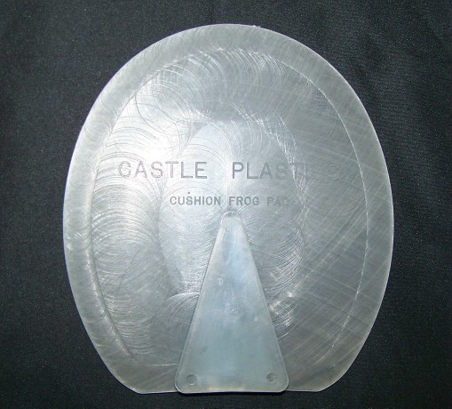 Castle Cushioned Frog Pads, Clear