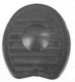 Castle 2� Wedge Snowball Pads, Black
