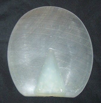 Castle 2� Cushioned Frog Pads, Clear