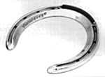 Thoro'Bred Regular Front, Plain Hind Racing Plates, Size 6