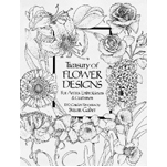 Treasury of Flower Designs For Artists, Embroiderers & Craft