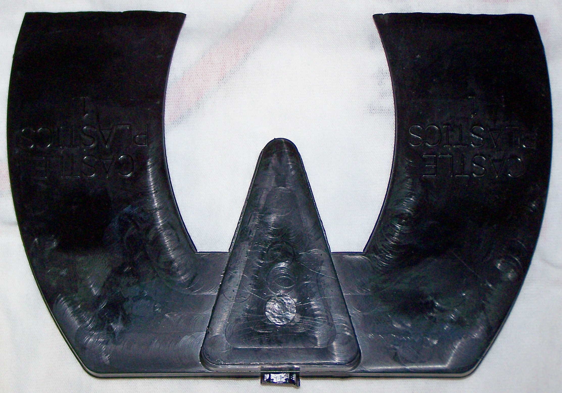 Castle #3 Bar Wedge Pads with Frog Support, Black