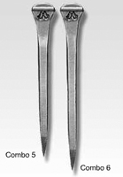 Mustad #6 Combo Nails, 250 per box
