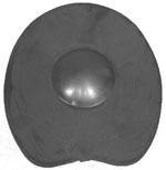 Castle Large Snowball Pads, Black