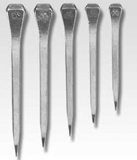 Mustad #00 Thin Blade E-Head Nails, 250 per box