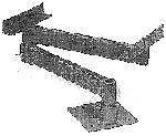 Swing Out Arm For NC Momma Or Deluxe Gas Forges