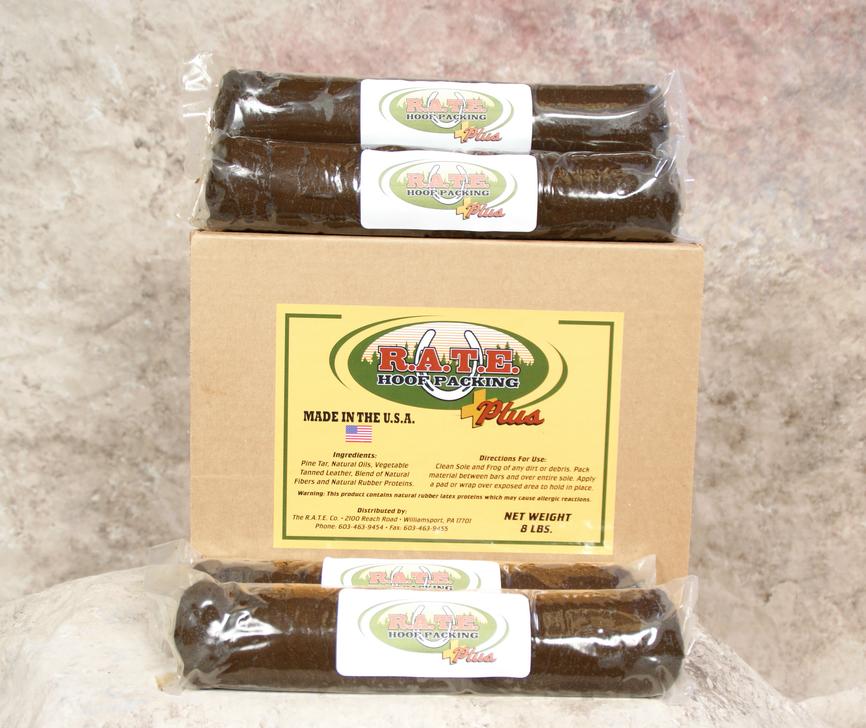 R.A.T.E. Plus Tacky Hoof Pack, 1 lb. Roll