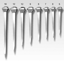 Capewell #8 Regular Head Nails, 100 per box