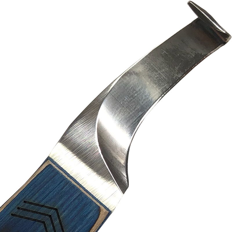 Left Hand - Hall Hoof Knife - Curved Blade