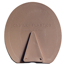 Castle Cushioned Frog Pads - Tan