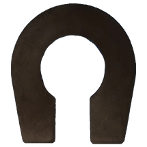 Mustad EZ Strider Large Rim Pads, Brown