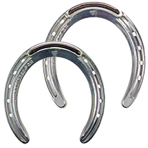 Size 7 - Front & Hind - Thoro'Bred Quarter Horse Racing Plates - Clipped