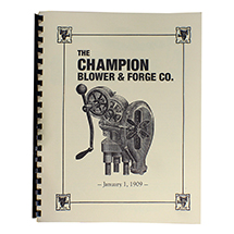 The Champion Blower & Forge Co. Catalog