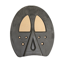 3D Deplano Fusion 2 degree Pad, Size 3 with Frog Support