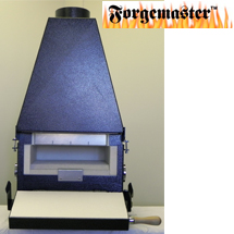 Forgemaster Large Powder Coated Gas Forge with Hood