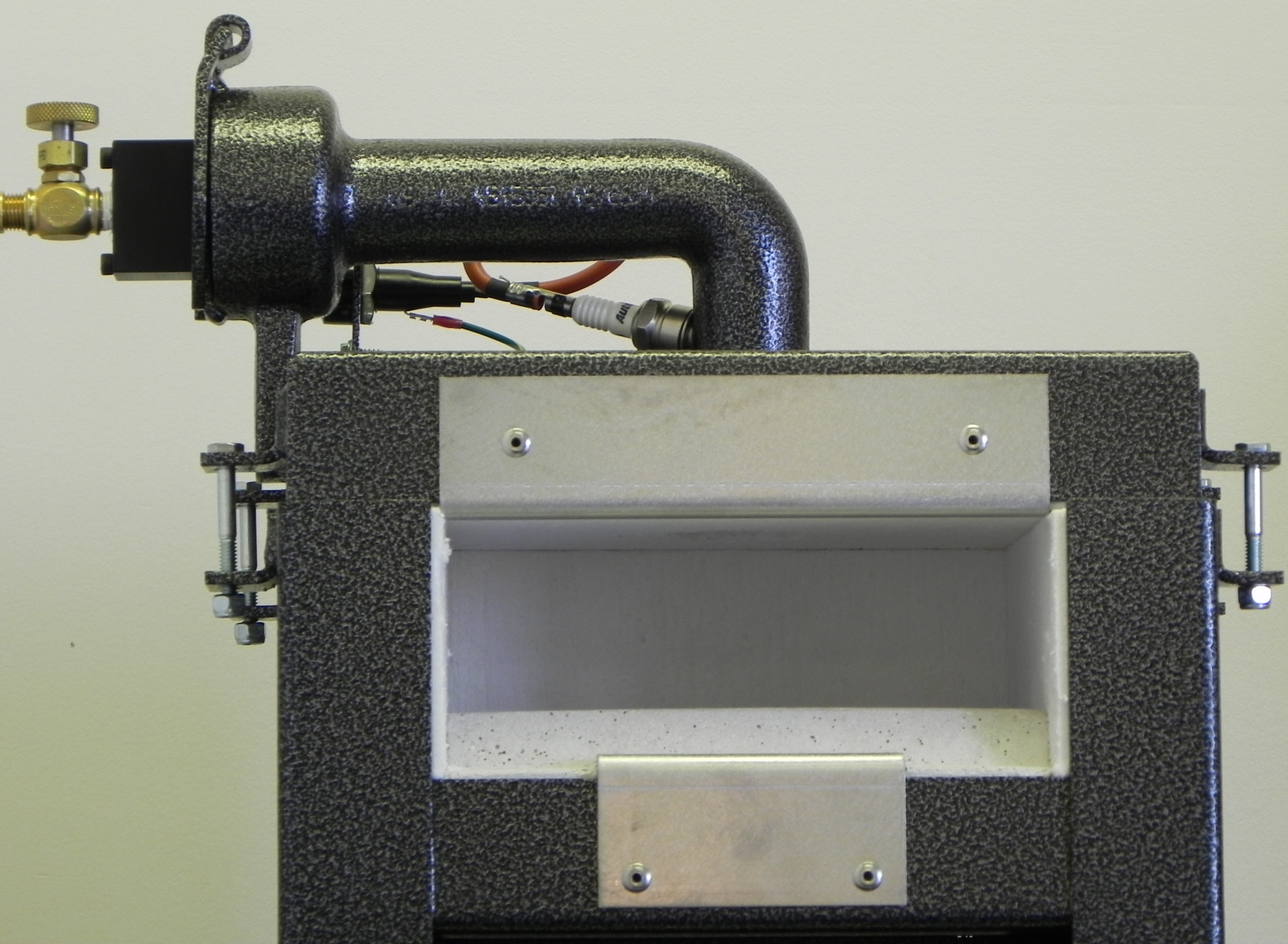 Forgemaster Single Burner Companion Forge Open Front