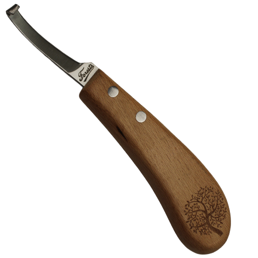 Forest Hoof Knife Narrow Blade, Right Hand