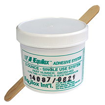 3 oz. - Equilox Adhesive Single-Use Hoof Repair - Tan