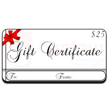 $25 - Gift Certificate