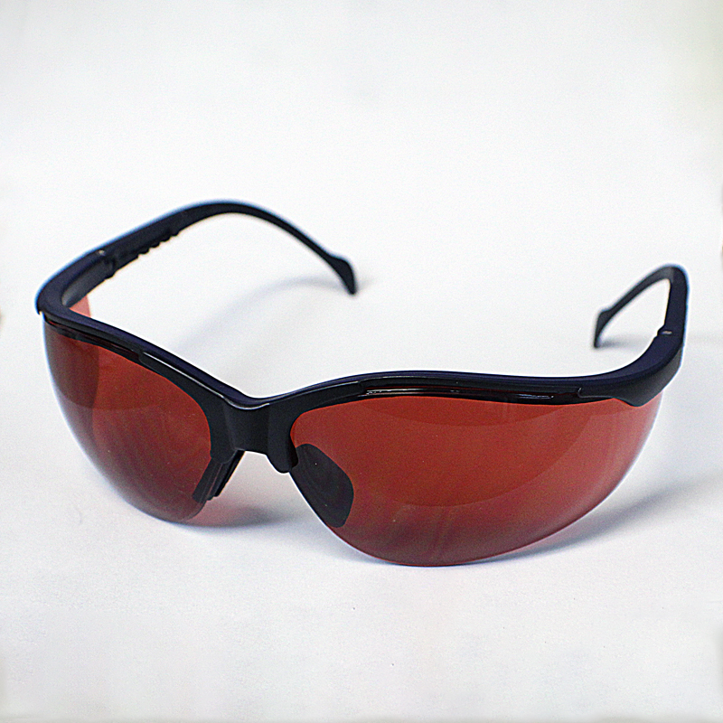 Venture II Blue Blocker Safety Glasses with Black Frames