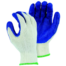 Size XL - Economy Latex Gloves w/ Cotton Knit Liner