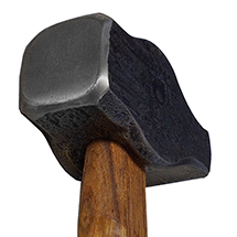 2.5 lbs. - Centaur Hilltop Cross Pein Hammer w/ Hickory Handle