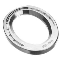 Size 00 - Front - KB Aluminum 3 Wedge Egg Bar - Unclipped