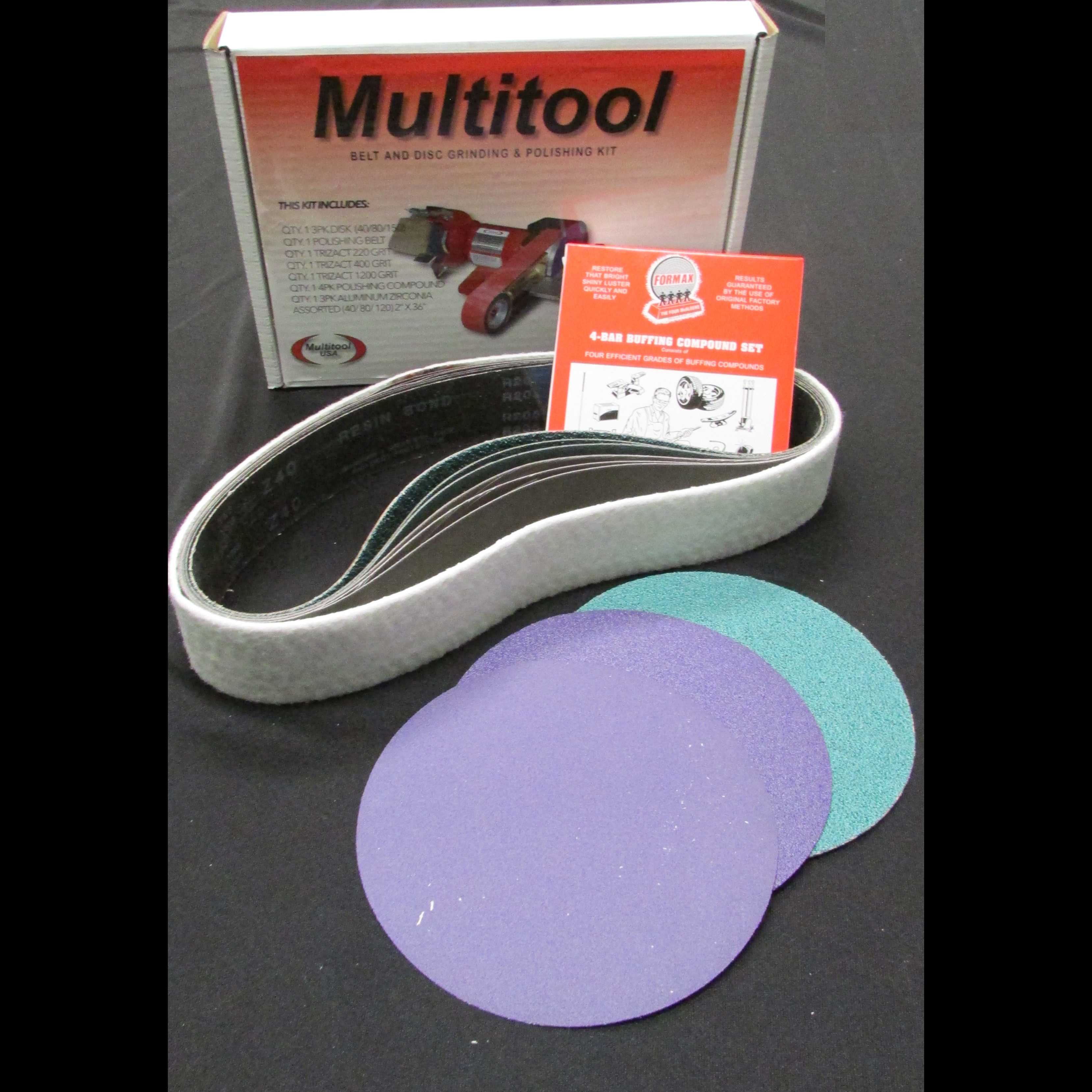 Multitool Belt and Disc Grinding & Polishing