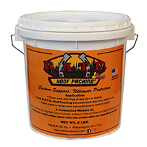 8 lbs. - R.A.T.E. Plus Tacky Hoof Pack Bucket (1 Gallon)