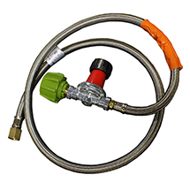 Regulator/Hose Assembly for LP Gas Forges