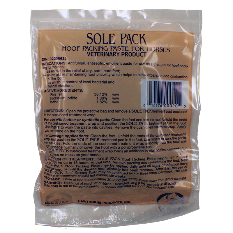 2 oz. - Sole Pack Hoof Packing Paddie