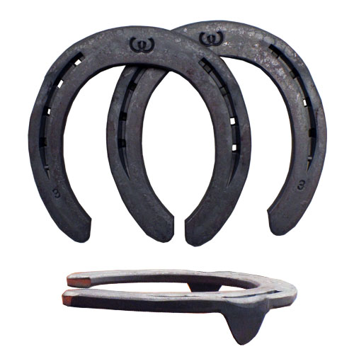 Size 4 - Front - Warrior - 1-2 Nail Hole - Side/Quarter Clipped